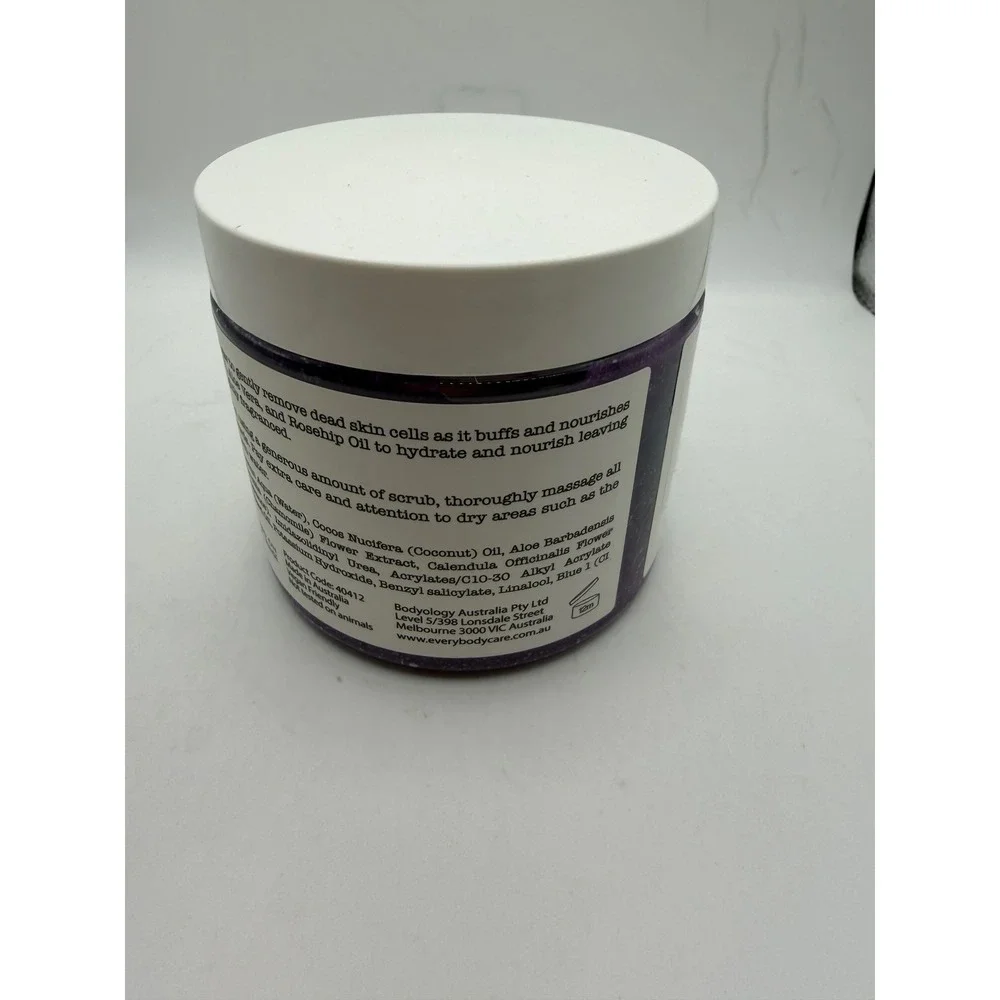 Every Body Lavender & Jasmine Sugar Scrub Coconut Oil Aloe Vera 19.4oz Australia